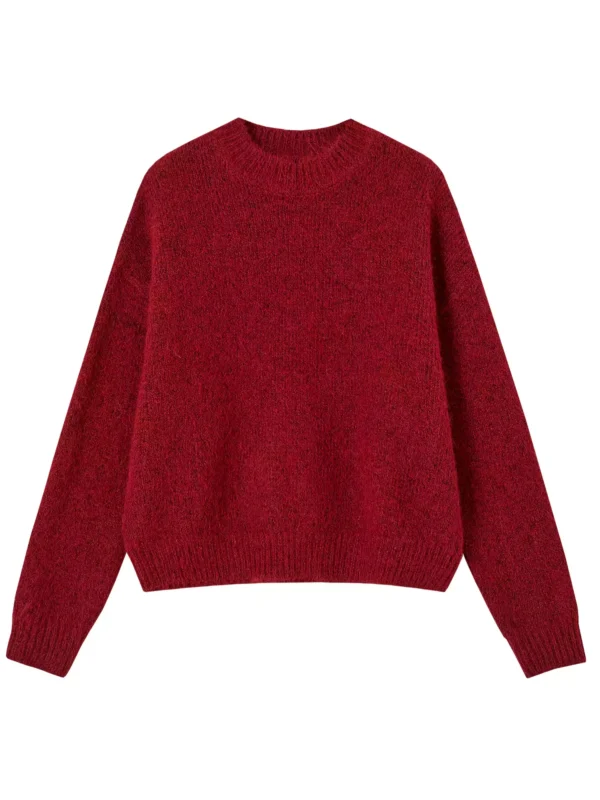 New style wide and petite knitted sweater top