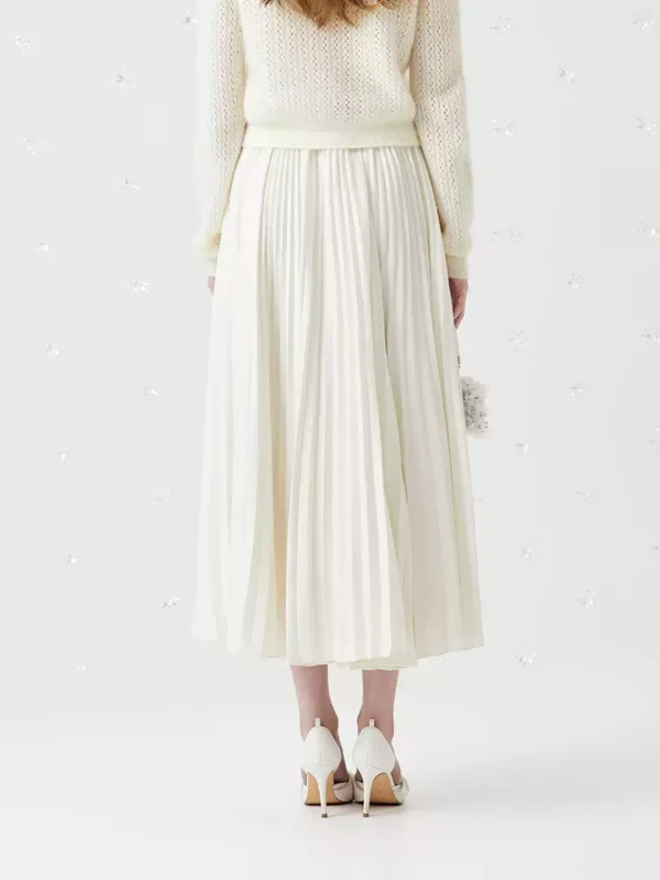 New pleated A-line skirt - Image 3