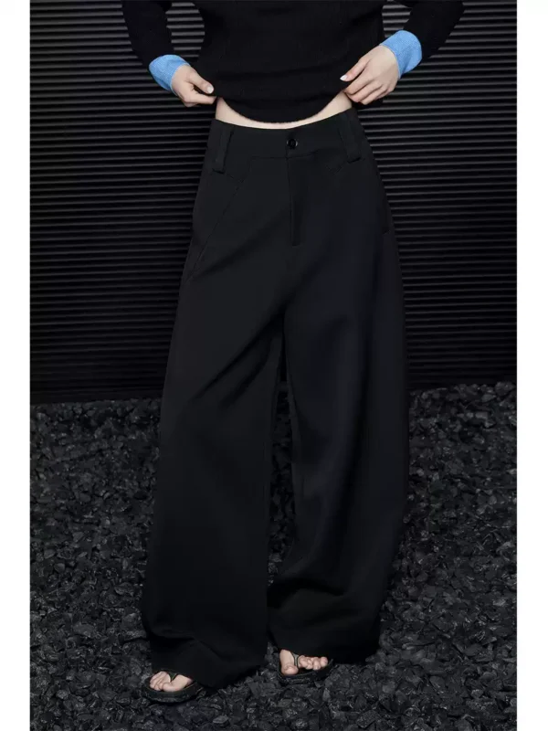 Loose straight-leg slimming dress pants for women - Image 2
