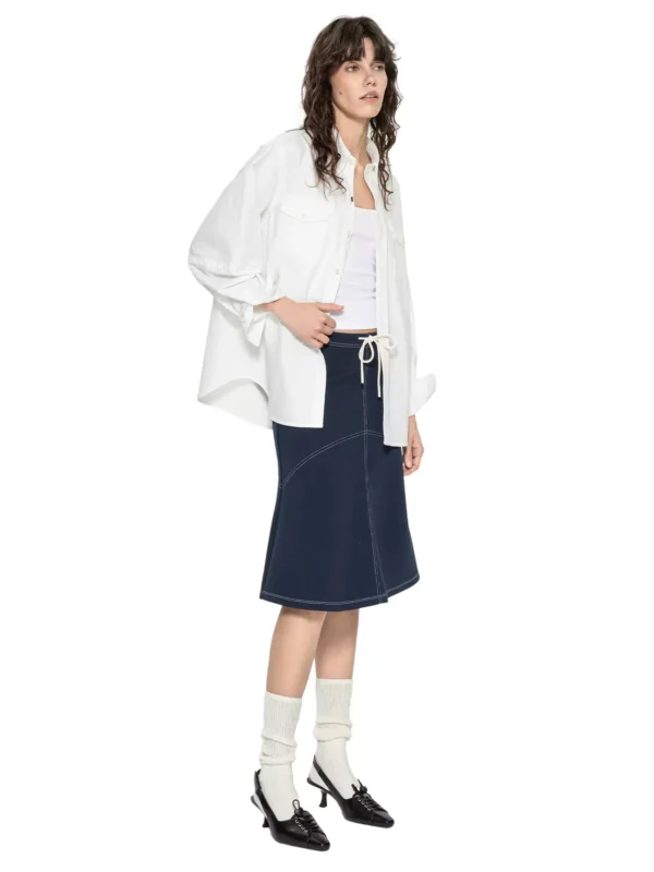 New classic loose French shirt - Image 4