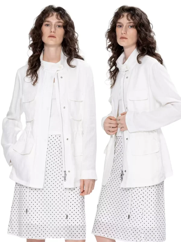Linen light jacket casual windbreaker - Image 4