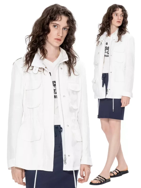 Linen light jacket casual windbreaker - Image 2