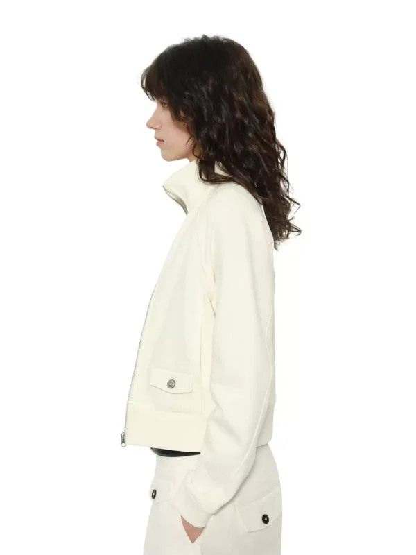 The short autumn casual coat is slimming - Image 4