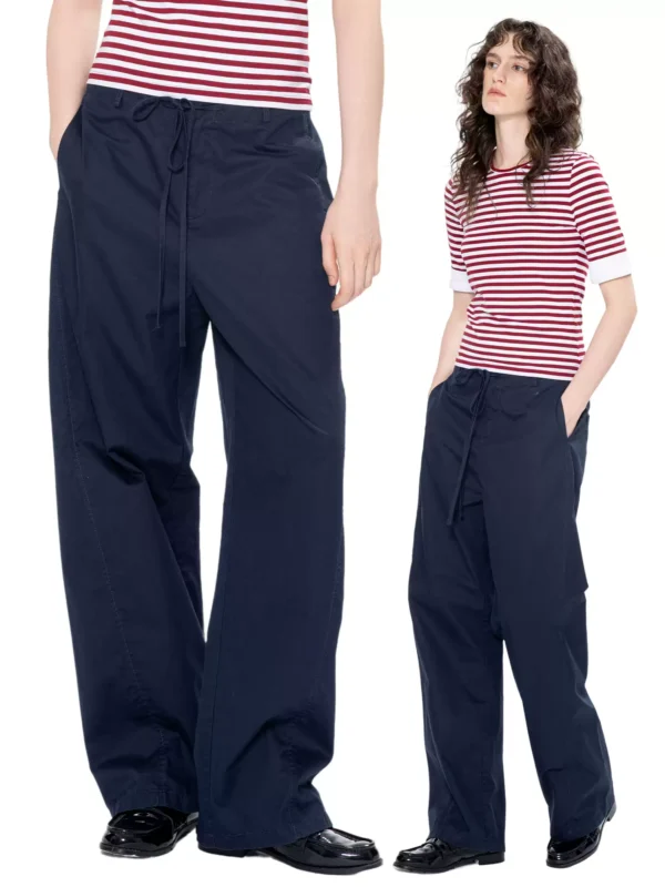 New drawstring sickle pants, scythe pants and casual pants - Image 3