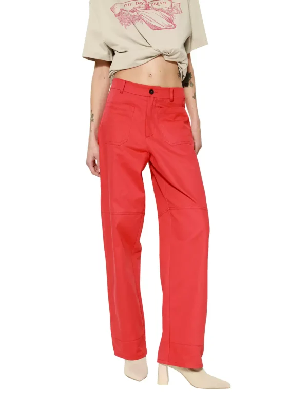 French casual women's straight-leg pants - Image 4