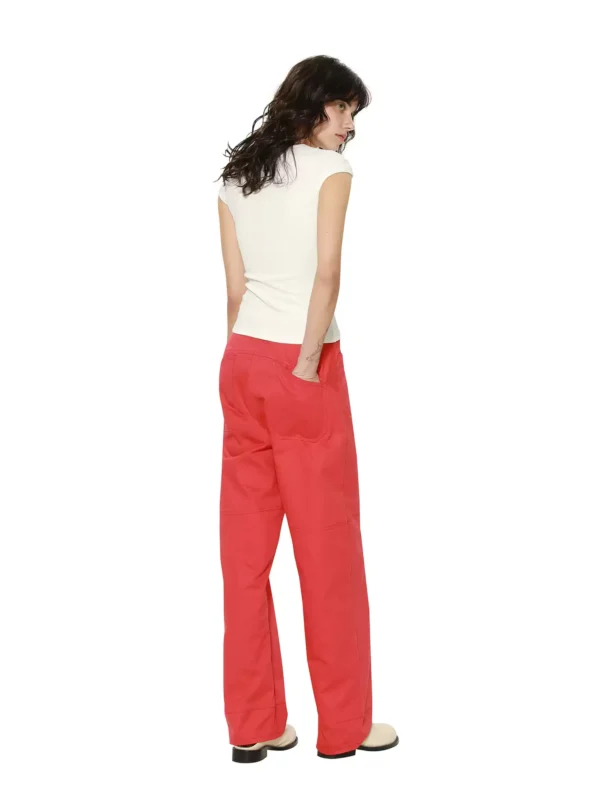 French casual women's straight-leg pants - Image 3