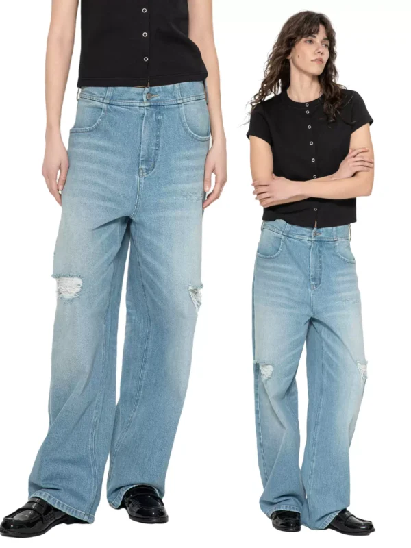 New ripped jeans for women with low waists - Image 2