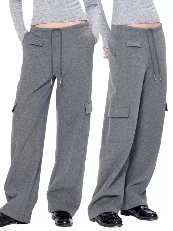 New style sweatpants for women, curved knife pants - Image 4