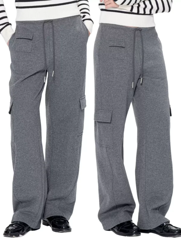 New style sweatpants for women, curved knife pants - Image 2