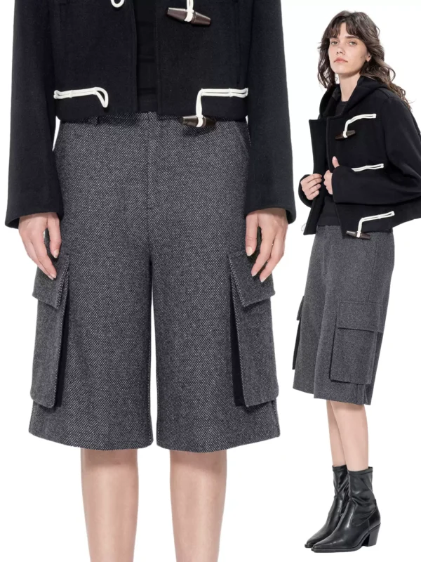 New wool mid-length pants for ladies - Image 4