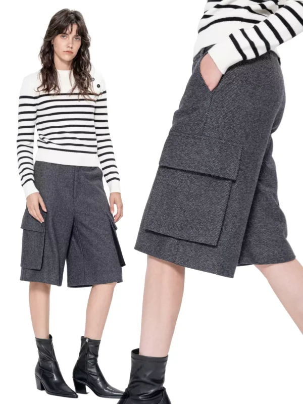 New wool mid-length pants for ladies - Image 2