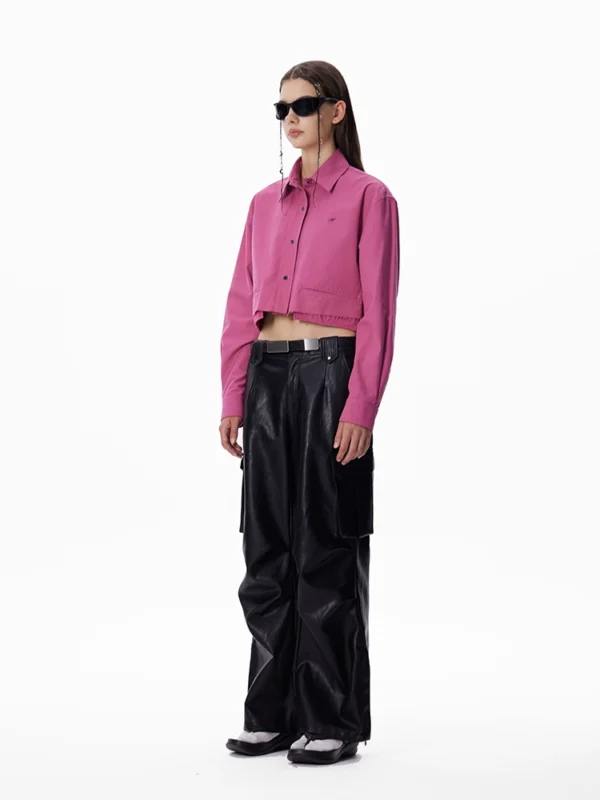 Long-sleeved shirt with a sense of design - Image 2