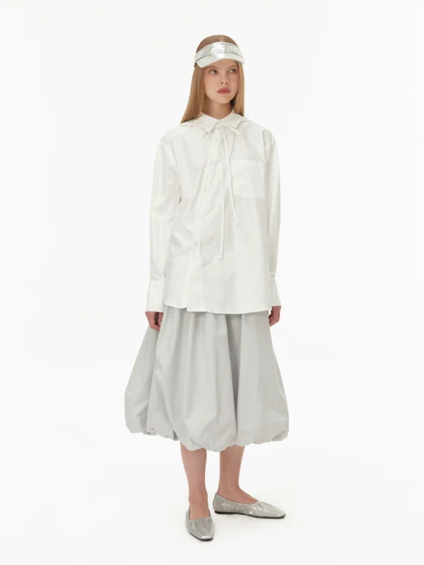 Casual shirt women's hooded thin top - Image 2