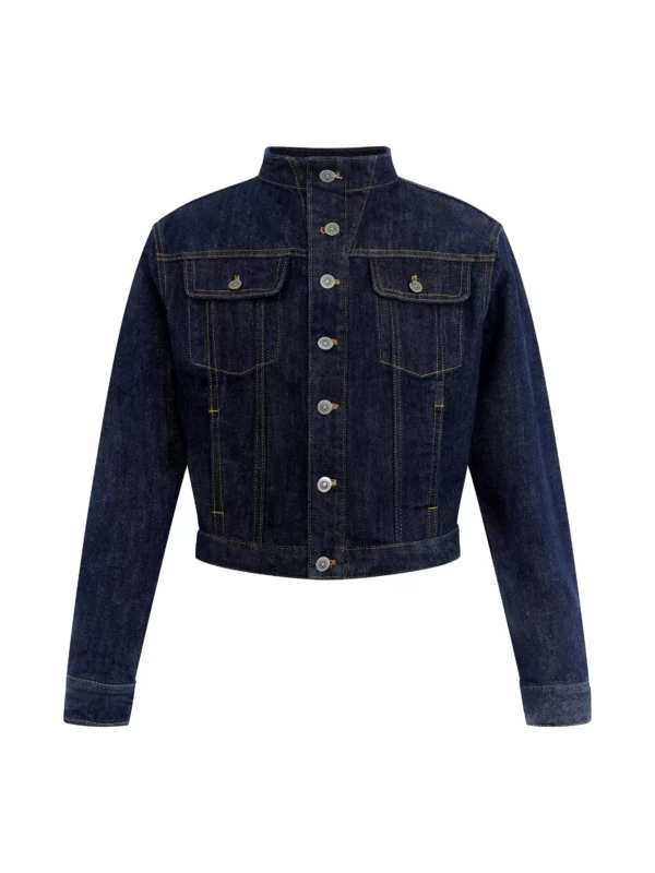 Short workwear denim jacket set - Image 4