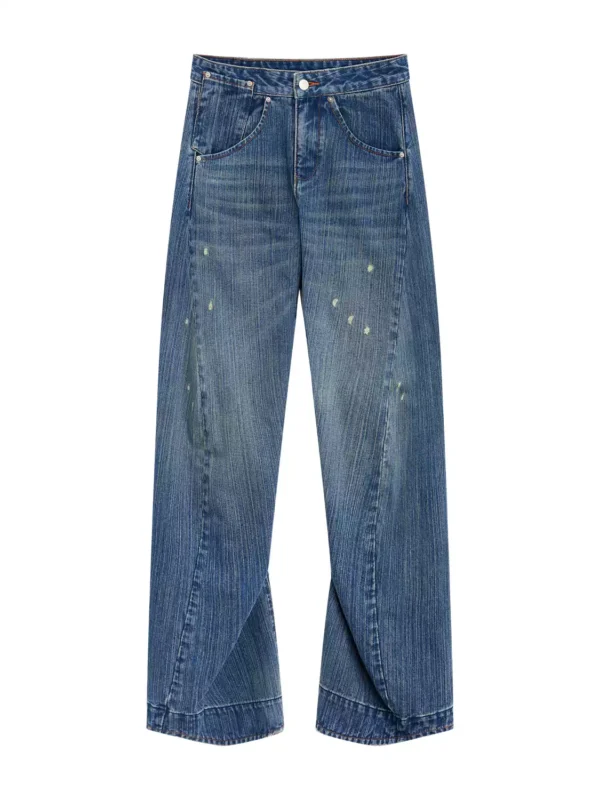 Low-waisted ripped jeans for women - Image 4