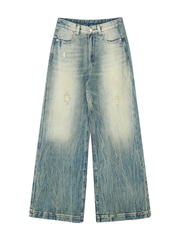 Blue jeans with a sense of design for women - Image 4