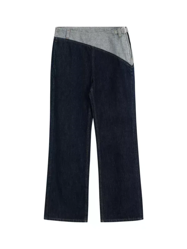 Color-blocking and patchwork jeans - Image 4