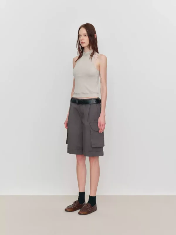 Workwear pocket five-inch shorts - Image 3