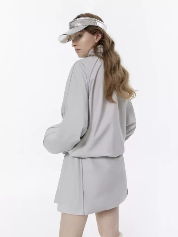 A niche drawstring waist-cinching short skirt - Image 3