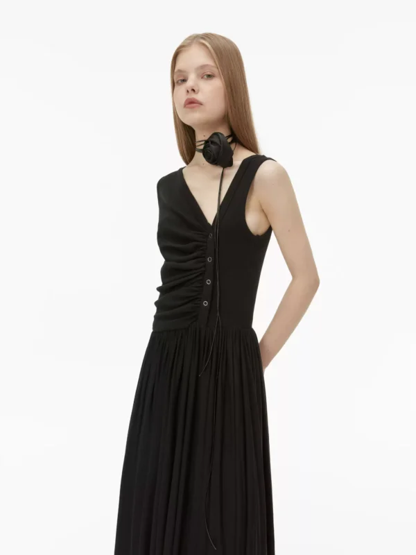 French high-end backless dress for women - Image 3