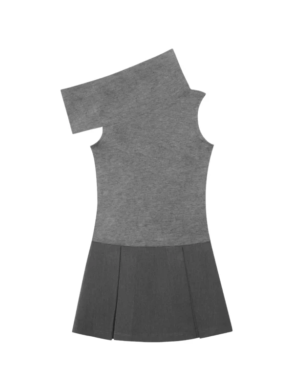 A niche low-waisted ballet pleated mini skirt - Image 4