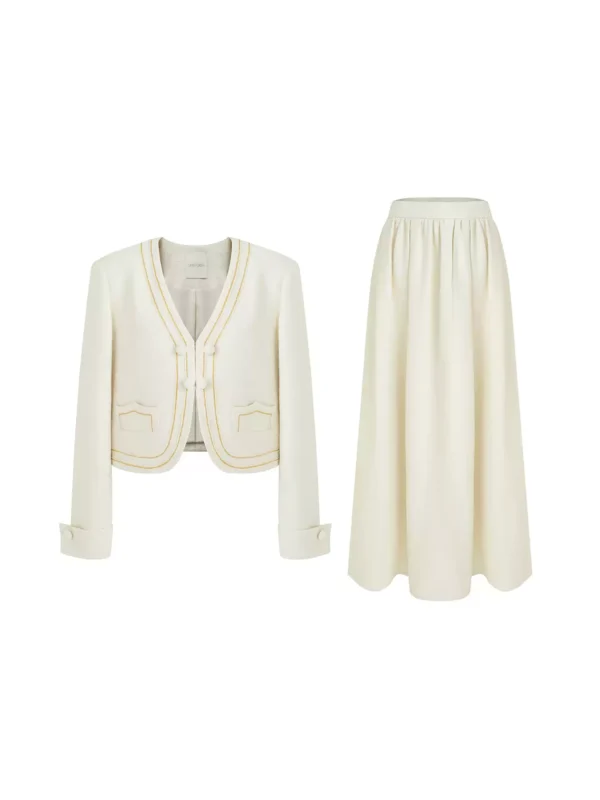 A retro court-style dress set - Image 4