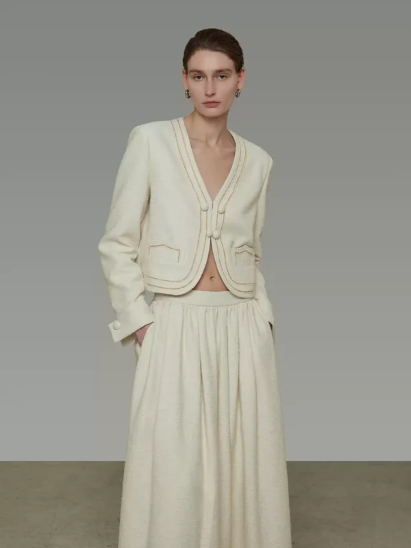 A retro court-style dress set - Image 3