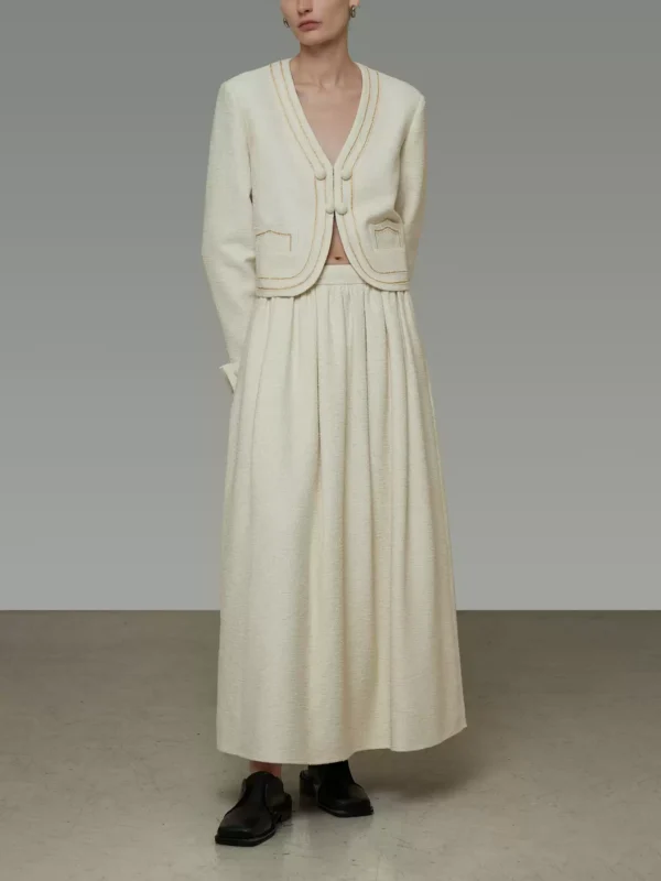 A retro court-style dress set - Image 2