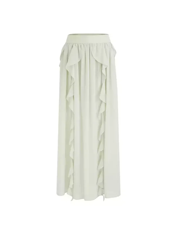 Irregular ribbon top and skirt - Image 3